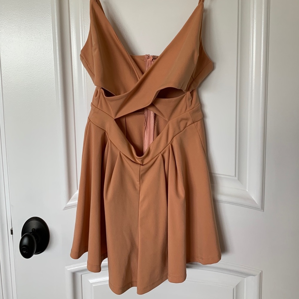 Cross over romper